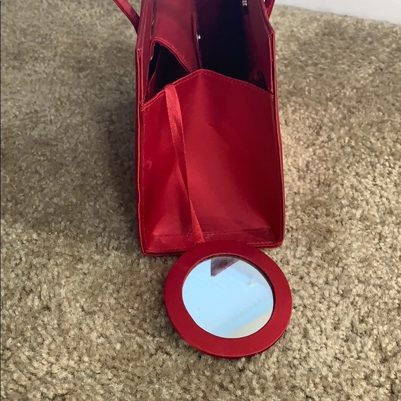 Small Red Satin Purse - Picture 4 of 4